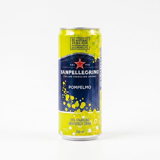 Lemon Pellegrino Soda.