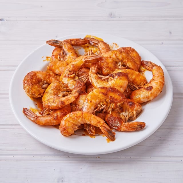 1/2 lb Steamed Shrimp.