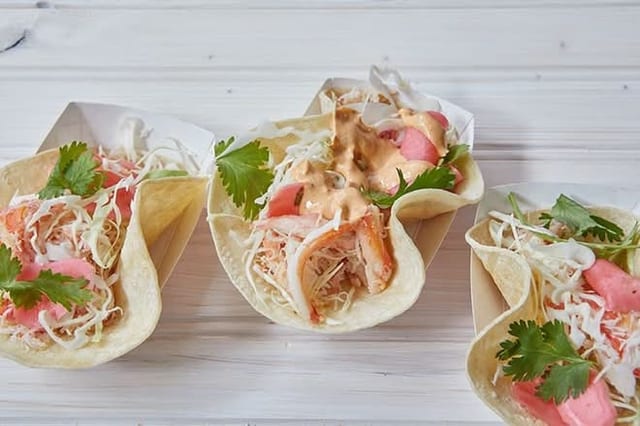 Crab Tacos.