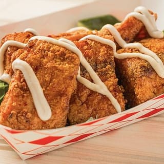 Fried Salmon Bites