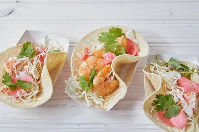 Shrimp Tacos.